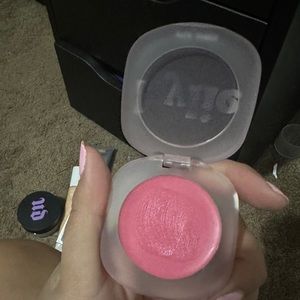 kylie cosmetics lip and cheek glow balm in pink me up